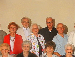 60th Reunion; 2011; enlarged left side of photo