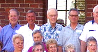 enlarged left side of 50th reunion photo