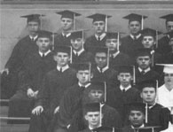 enlarged left section of June grad photo