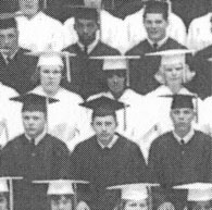 enlarged far left side of June grad photo