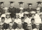 enlarged right side of graduation photo