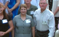 enlarged right side of 35th reunion photo; 2004