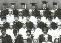 enlarged left side of grad photo