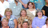 enlarged left side of 35th reunion photo