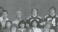 enlarged left side of class photo