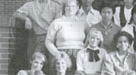 enlarged left side of class photo