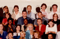 enlarged left side of class photo