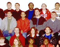 enlarged left side of 2008 grad photo