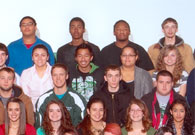 enlarged left side of Class 2012 photo