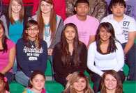 enlarged right side of Class 2012 photo
