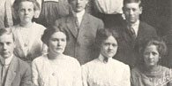 Seniors as sophomores in 1911