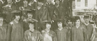 enlarged right side of photo - June, 1925 class