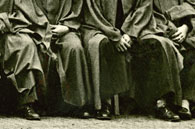right side of enlarged photo, January, 1933 grads