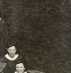 Enlarged photo of right side/Graduating Class of 1937