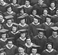 enlarged left side of June grad photo