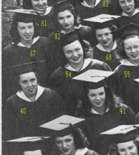 enlarged left side of June grad photo