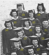 enlarged left side of June grad photo