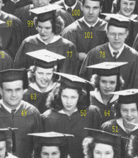 enlarged right side of June grad photo