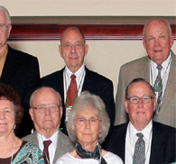 enlarged left side of 60th reunion photo