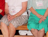 enlarged right side of 60th reunion photo