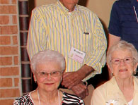 enlarged left side of 60th reunion photo