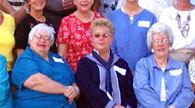 enlarged right side of 50th reunion photo