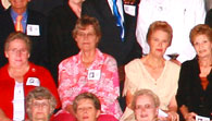 enlarged left side of 50th reunion photo