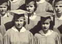 right side of graduation photo