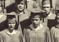 right side of graduation photo