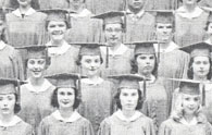 enlarged left side of June grad photo