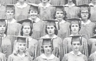 enlarged right side of June grad photo
