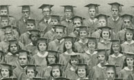 enlarged left side of grad photo