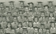 enlarged left side of grad photo