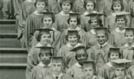 enlarged left side of grad photo