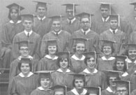 enlarged left side of June grad photo