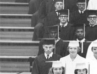 enlarged left section of June grad photo