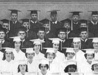 enlarged right section of June grad photo
