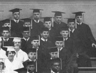 enlarged right section of June grad photo