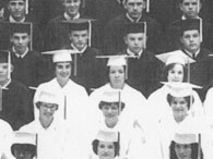 enlarged right side of June grad photo