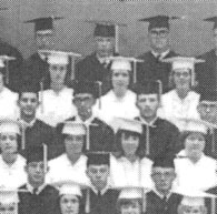 enlarged left side of grad photo