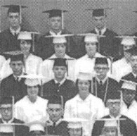 enlarged left side of grad photo