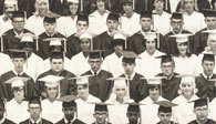 enlarged left side of grad photo