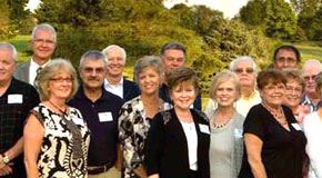 45th Reunion; 2011; enlarged left side of photo