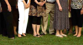 45th Reunion; 2011; enlarged right side of photo