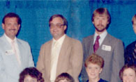 Enlarged center of 20th reunion photo; 1988