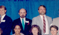 Enlarged center of 20th reunion photo; 1988