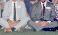 Enlarged center of 20th reunion photo; 1988