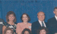 Enlarged left side of 20th reunion photo; 1988