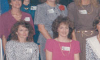 Enlarged left side of 20th reunion photo; 1988