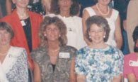 Enlarged left side of 20th reunion photo; 1988